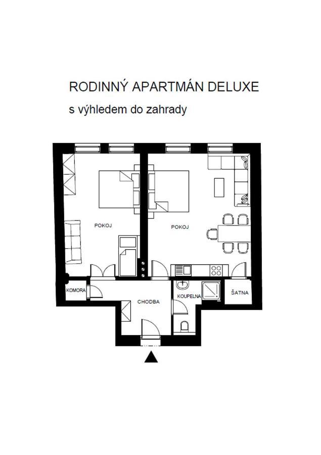 Apartmany Velke Namesti Kroměříž Eksteriør bilde