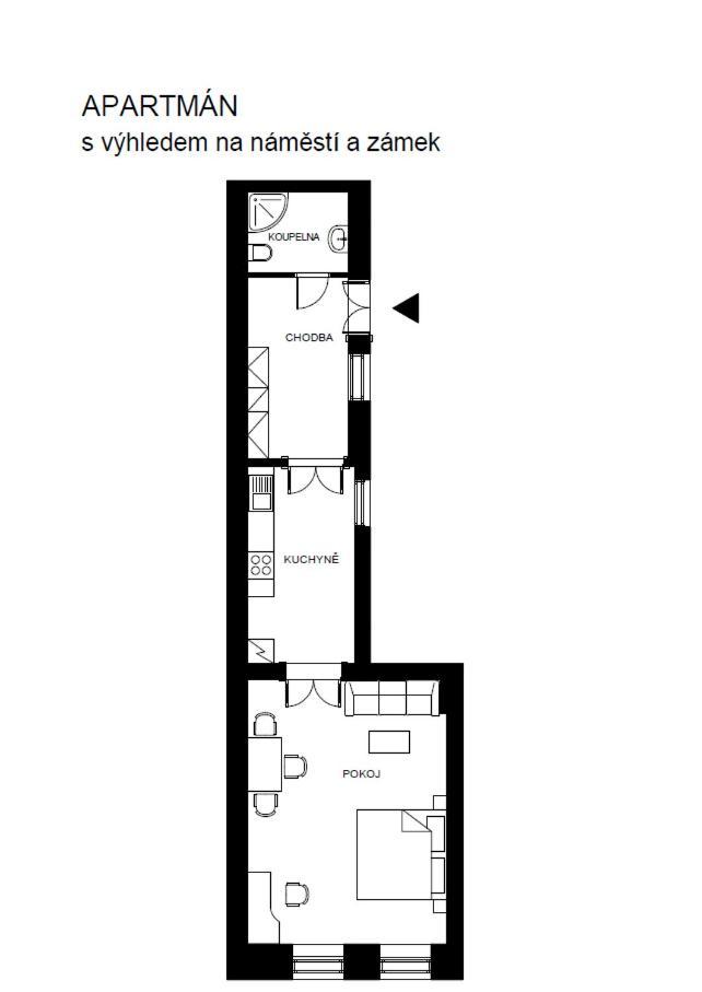Apartmany Velke Namesti Kroměříž Eksteriør bilde